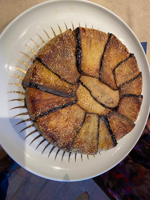 Tuscan Eggplant Timballo