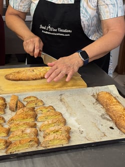 Italian biscotti or the way it's called in Tuscany Cantucci