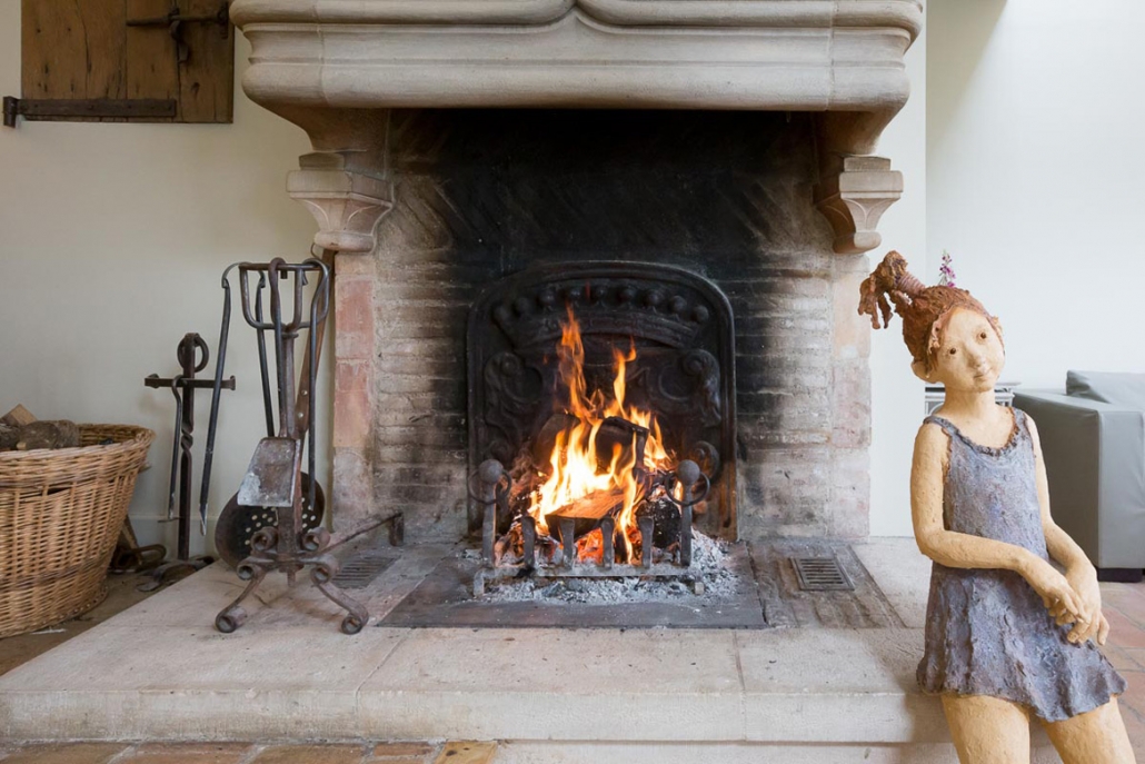 Salon Fire Place