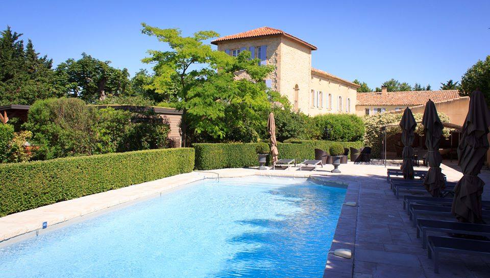 View of villa and pool